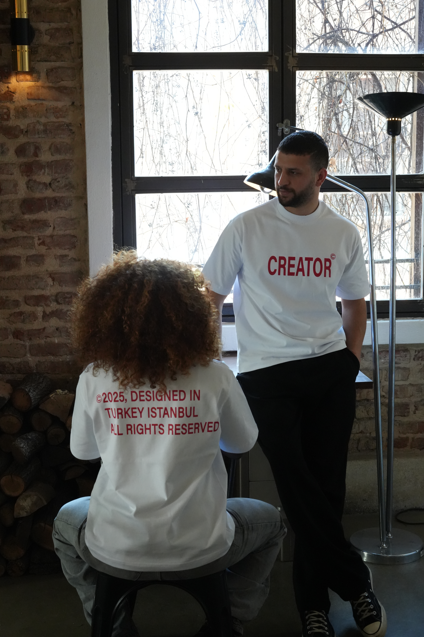 Creator Kırmızı Empirme Baskı