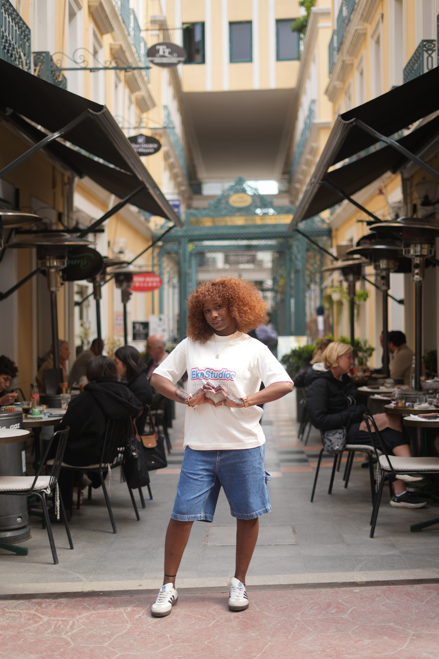 Ekru Empirme Baskılı