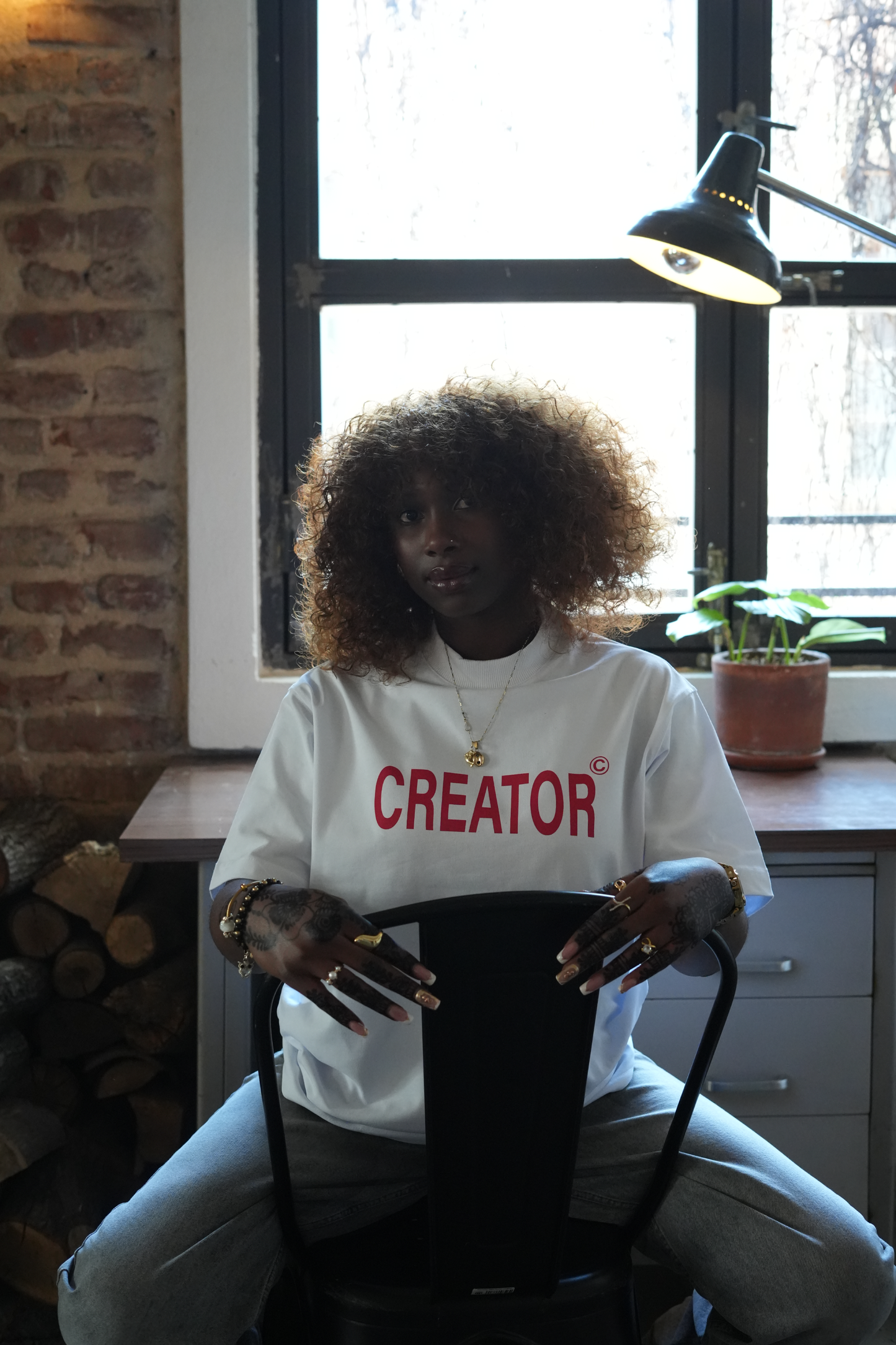 Creator Kırmızı Empirme Baskı